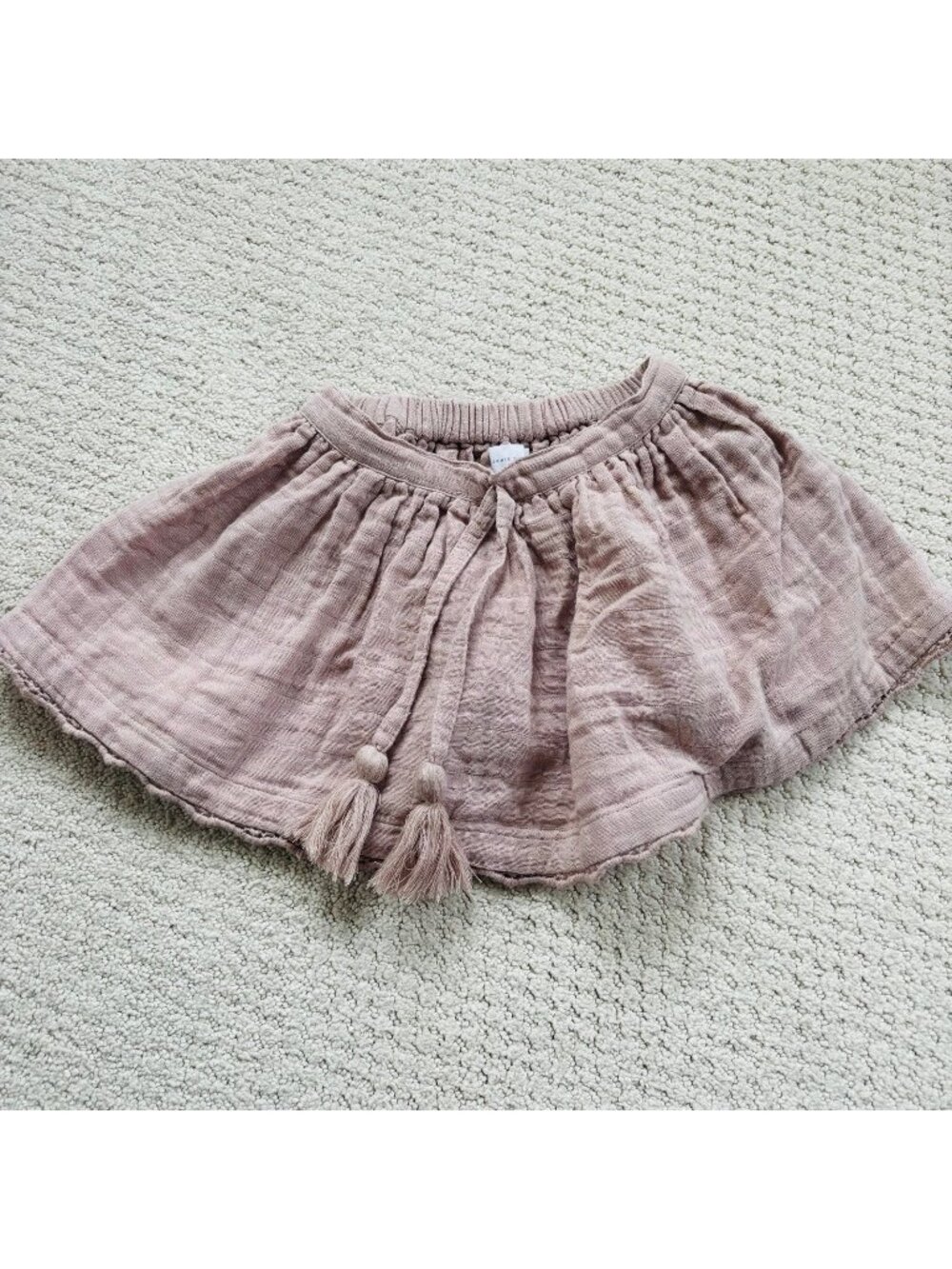 Jamie Kay purple gauze cotton summer skirt